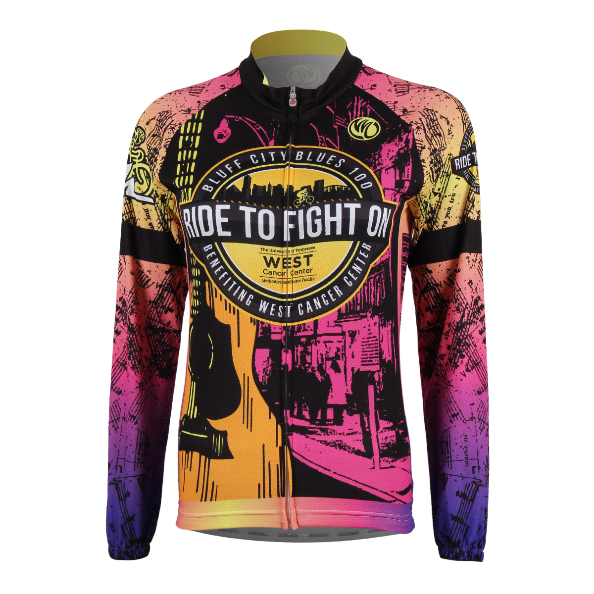 Canada-Proud QUICK-DRY STAR Long Sleeve Cycling Jersey 01 - Image 6