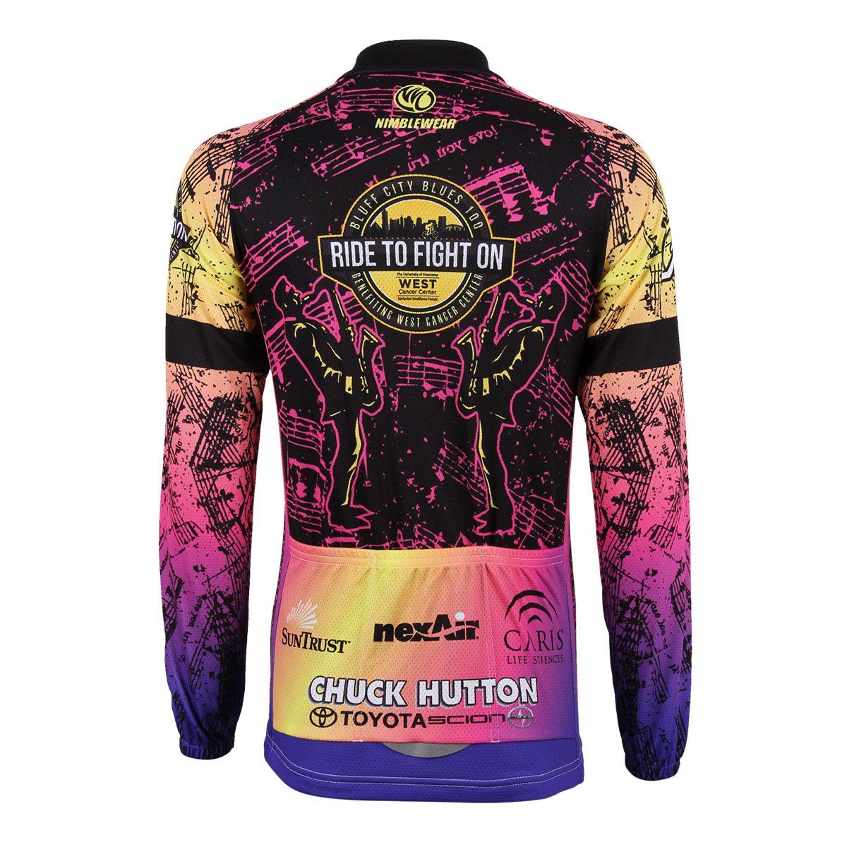 Canada-Proud QUICK-DRY STAR Long Sleeve Cycling Jersey 01 - Image 7