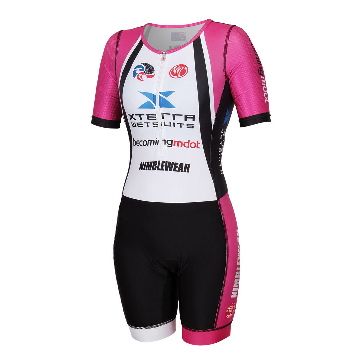 GOLD Short Sleeve Tri Suit - Image 3