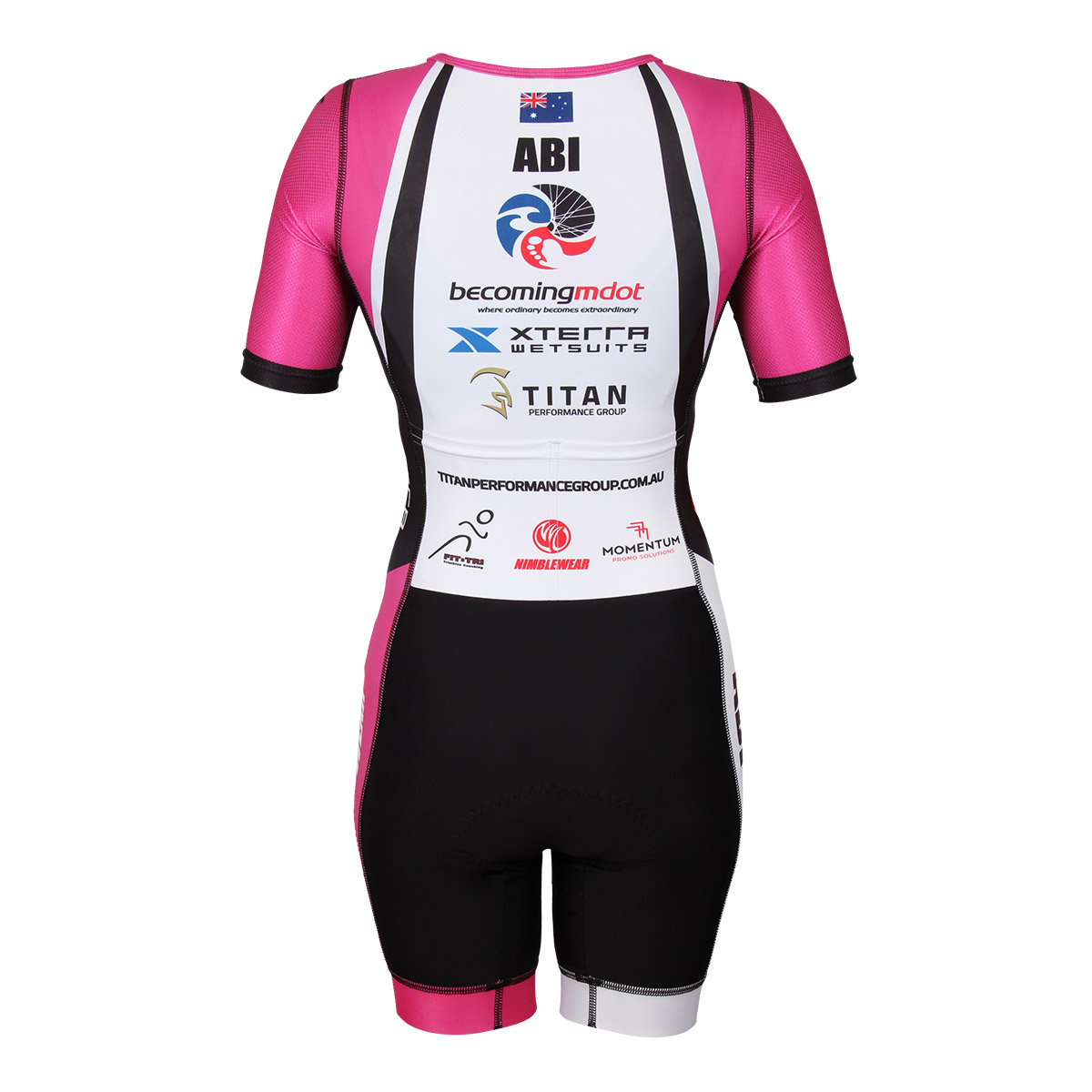 GOLD Short Sleeve Tri Suit - Image 4